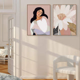 The Calm Reflection Collection: Repose & Reverie Framed Canvas Set