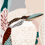 Kookaburra In Pink No.2 - Unframed Print