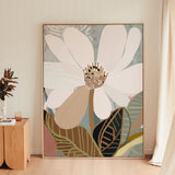 Magnolia No.2 - Framed Canvas Print