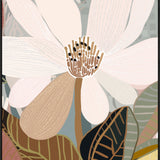 Magnolia No.2 - Framed Canvas Print