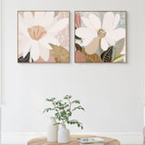 Reverie No.2 & Magnolia - Framed Canvas Print Pair